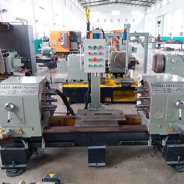 380V/50Hz PLC Double Side Drilling Machine Valve Flange Tee Multi Hole Drill