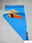 Double Sided Fibre Reactive Print Promotional Gym Towels For Outdoor Sports ,