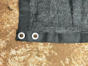 Wholesale Reinforced Grommets 180gsm Privacy Fence Netting Warp Knitted Type 6x50 Feet from china suppliers
