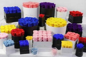 Wholesale Preserved Flowers Christmas gift China long life rose guns flower box gift rose gift from china suppliers