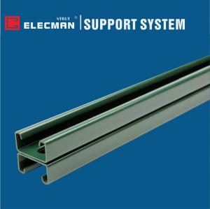 Wholesale ELECMAN Back To Back Strut Channel Systems Green Power Coated from china suppliers