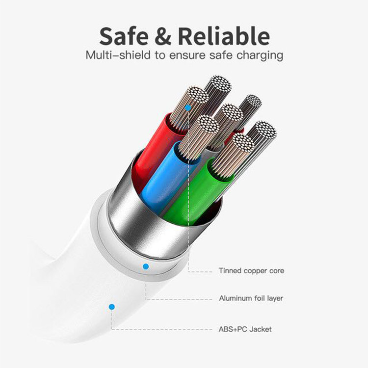 High Speed USB 2.0 Type C Cable 60W PD Type C To Type C Fast Charging Cable