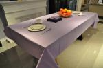 Poly Lined 52 X 90 Vinyl Tablecloth , 16-20gsm Paper Activity Tablecloth