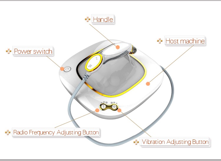 630nm Eye Care Machine , Mini RF Machine Removing Eye Bags MJB15E