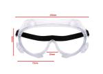 Waterproof UV Protection CE 2 Layer Medical Safety Goggles