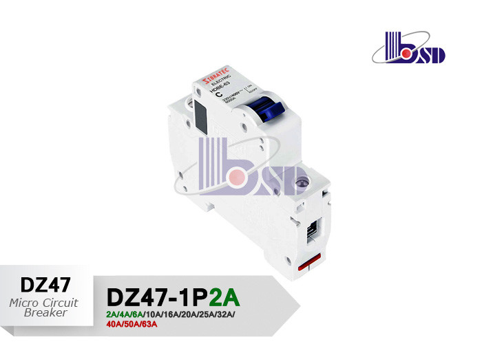 DZ47-IP2A 2A small current Air switch micro circuit breaker