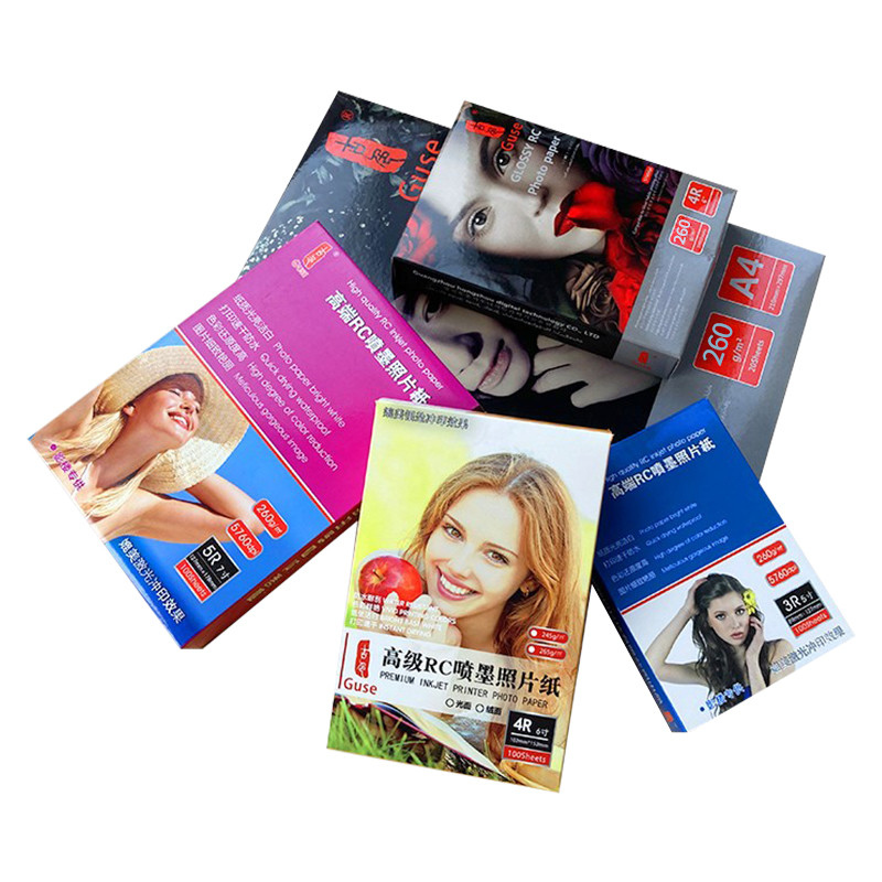 5R 5''X7'' Professional Luster Photo Paper 260gsm 100 Sheets RC paper