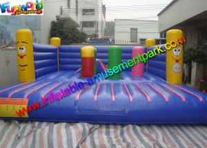 Wholesale Outdoor Clown Inflatable Bouncy Castles , Jumping Castles With PVC Tarpaulin from china suppliers