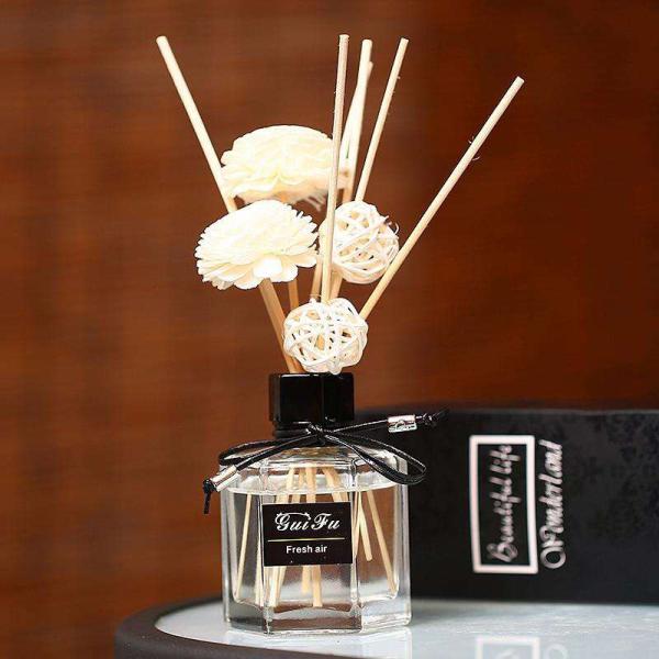 22.5cm Luxury Wooden Rattan Reed Diffuser Sticks Home Air Freshener Aroma