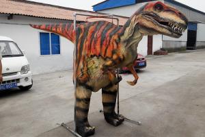 Wholesale Workers Sunproof Realistic Dinosaur Costume Colorized Lifelike For Adults from china suppliers