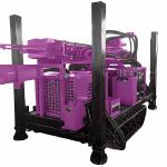 Water Drilling Rig Machine 60KW Diesel Engine Crawler Water Well Drilling Rig