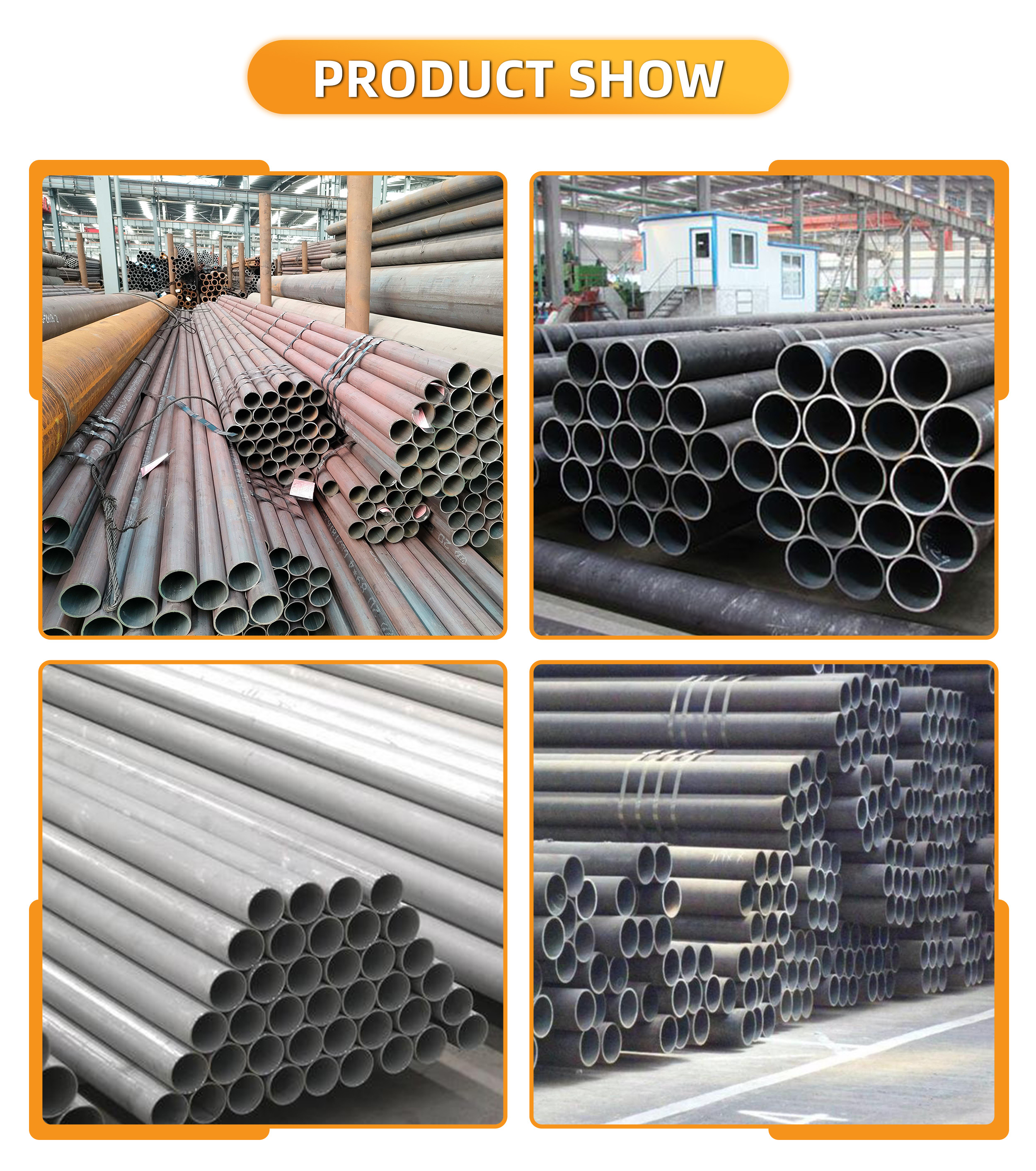 Galvanized Carbon Steel Seamless Pipe API 5L / A53 / A106 GR B Pipe