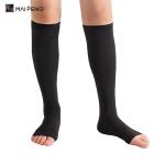 Professional Medical Compression Stockings Black Skin Color For Men Women