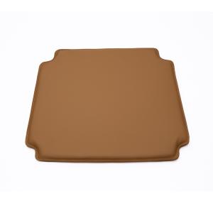 Wholesale PU Leather Brown Tomile Wishbone Chair Cushion / Wishbone Chair Seat Cover from china suppliers