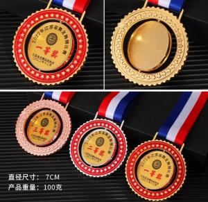 Wholesale Medals Manufacturer Wholesale Design Zinc Alloy Metal 3D Gold Award Sports Medals Custom Sports Medal from china suppliers
