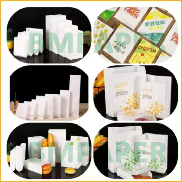 40gsm Super Calendared Bleached Kraft Paper For Bread Bags Ultra Smoothness