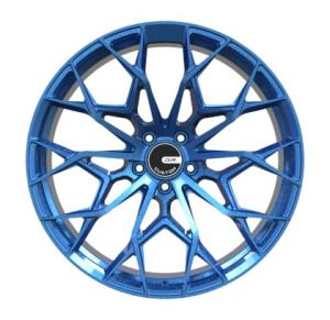Wholesale Brushed Blue Custom Forged Wheels Aluminum Alloy 19 Inch Audi Rims from china suppliers