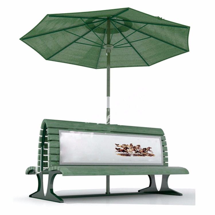Waterproof 150cm Solid Wood And Metal Park Bench