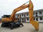Korean Used Wheel Excavator , Hyundai R200W Used 20 Ton Excavators Long Life