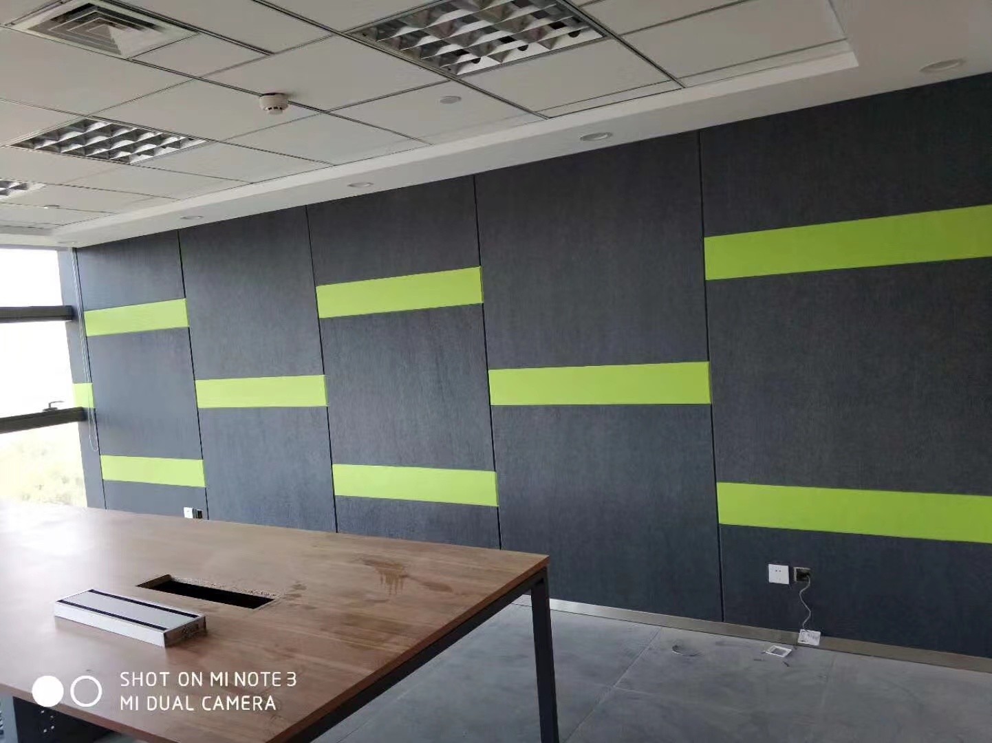 Recording Studio Hexagon Acoustic Wall Panels Polyester Fiber PET Sound Absorb