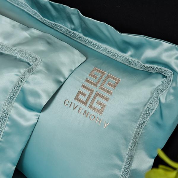 Modern Style Embroidery Duvet Cover for Wedding Luxury Bed Sheets ADS02 Cotton Sheet Set