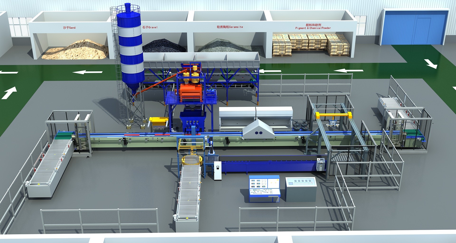 Precast Concrete Equipment Artificial Stone Manufacturing Machine