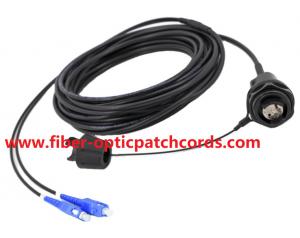 Wholesale Collimating Lens Military Waterproof Optical Fiber Cable Expanded Beam Connector To SC from china suppliers