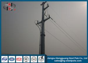 Wholesale Steel Hot Dip Galvanized Electrical Power Poles Post For Transmission Line Project from china suppliers