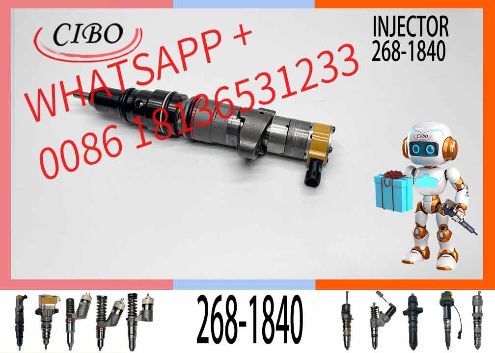 Excavator Injector 10R-4763 10R-7221 20R-1260 268 1840 2681840 268-1840 For C7 Engine Diesel Nozzle Assembly