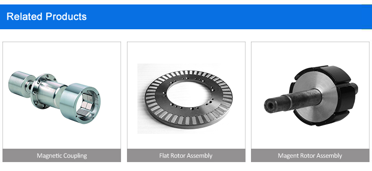 Customized Ferrite Round Ring Magnets , ODM Magnetic Water Pump Rotor ROHS