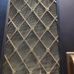 Opening Area 49% Stainless Steel Woven Wire Mesh Grille For Cabinet Decoration