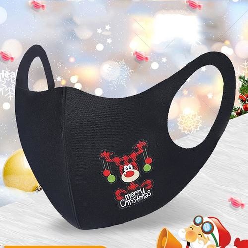 2 Ply Cotton Digital Printing Face Mask , 22x13cm Anti Haze Face Mask