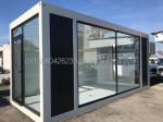 Wall 75mm Garden Working House Barbecue Bar 20ft Flat Packaging Container Mobile