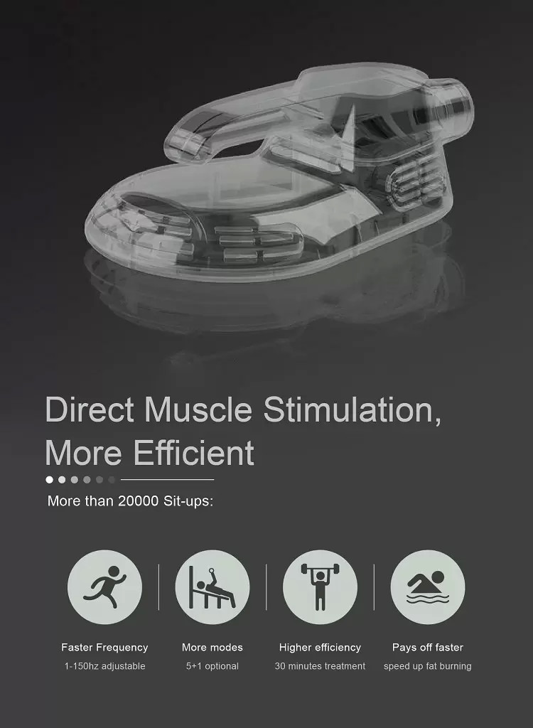 HIEMT Cellulite Fat Removal Machine EMS RF Body Sculpting Muscle Building