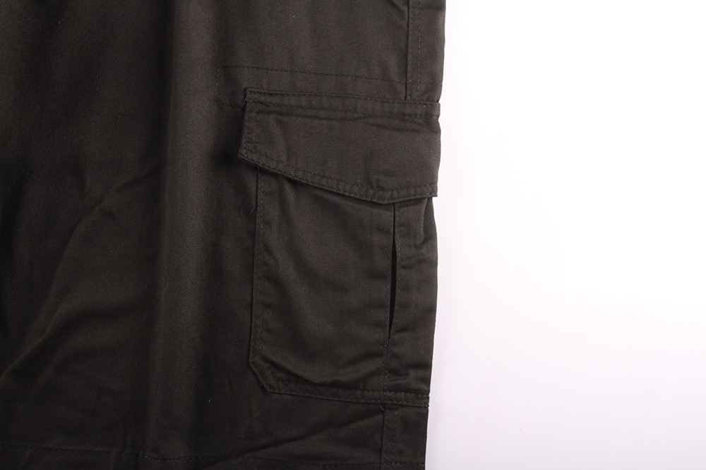 Men Belted Cargo Shorts Summer Sport Casual Pants Multi Pocket