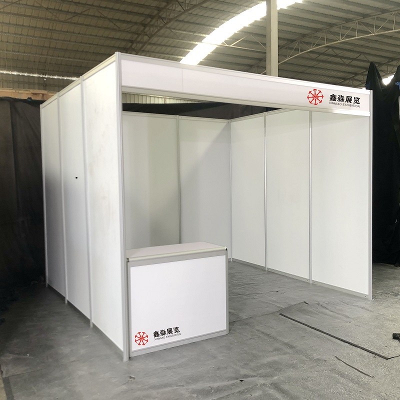 Counters of exhibition booth, counters for tradeshow stand, folding portable counter folded free of tool