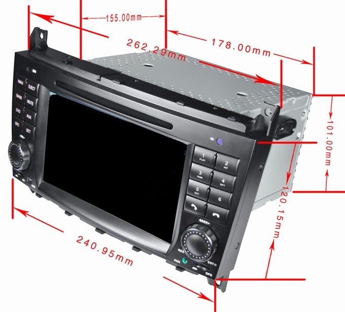 Mercedes Benz C-Class W203 /Benz CLC car audio player radio bluetooth RDS OCB-8731
