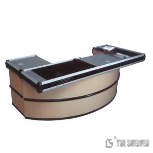Wholesale Iron Retail Check Out Counter , Cash Counter Table For Supermarket 1800×600×850mm Size from china suppliers