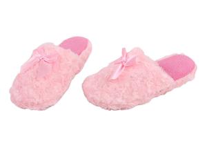 Wholesale 180g Lovely Indoor Reusable Hotel Slippers With Velvet Insole from china suppliers