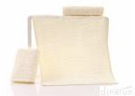 Jacquard Logo Face Wash Towel Lightweight For Outdoor / Gym