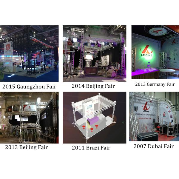6082-T6 Square Triangle Beam Circular Lighting Truss Dj Light Stand Truss