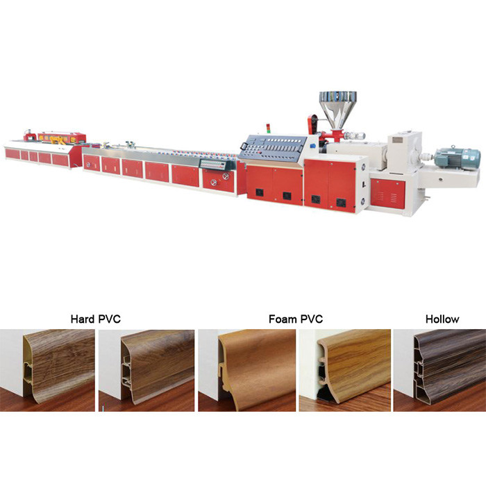 Plastic PVC Corner Beads Profile Extrusion Line Insulation Heat With Touch Screen
