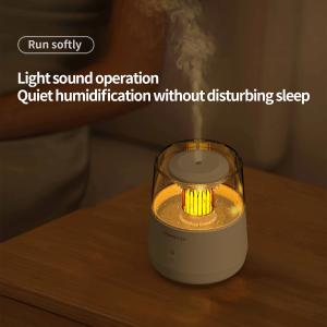 Wholesale Bedroom Small Flame Humidifiers 0.7kg with 7 Colors LED Light from china suppliers