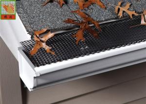 Wholesale Free Sample Plastic Construction Netting Black PE Gutters Cover Easy Install 5MM * 5MM Hole Szie from china suppliers