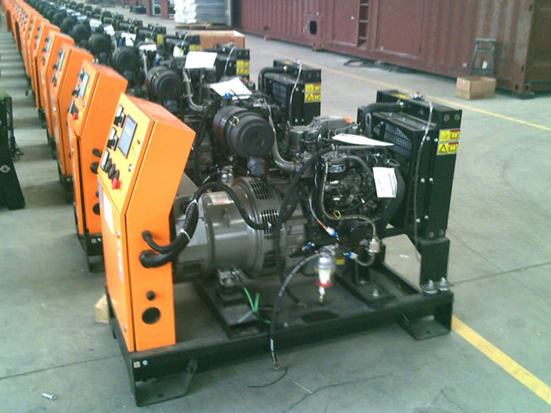 6kw to 24kw kubota engine small soundproof diesel generator