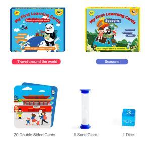 Wholesale Audible 54 Sight Cards For Toddlers Logic Trainning Kids Learning Cards from china suppliers