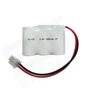 Wholesale 3.6V 1800mah Emergency Lighting Battery Pack Nimh Rechargeable Cell from china suppliers
