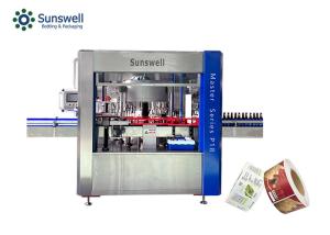 Wholesale 220V Rolling Round Bottle Sticker Labeling Machine 9000 bottles/Hour from china suppliers