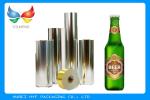 Water Proof Colorful Vacuum Metallized Paper 73gsm For Beer Wine Glass Bottles