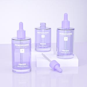 Wholesale Luxury Cosmetic Packaging Container 80ml 100ml 120ml Large Capacity Serum Dropper Bottle from china suppliers